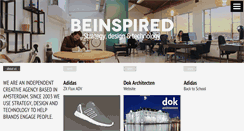 Desktop Screenshot of beinspired.com